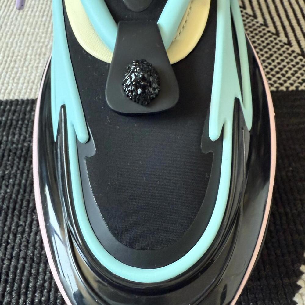 Unicorn sneakers in two-tone neoprene and leather - Picture 4 of 9